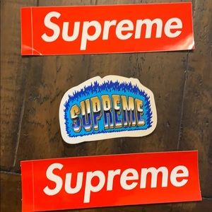 Brand New Supreme Stickers